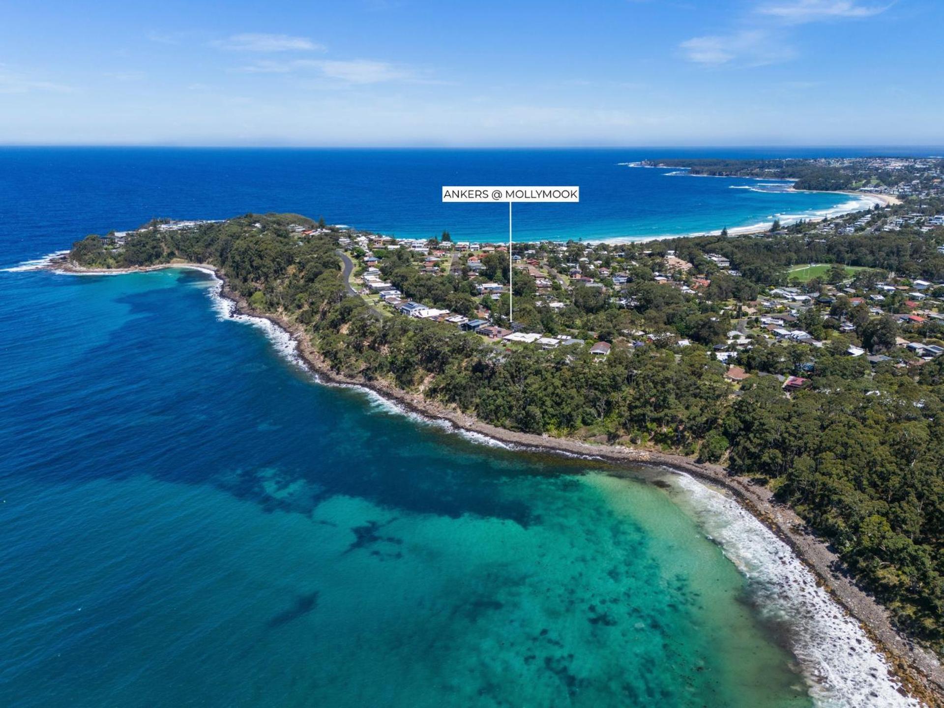 Вілла Ankers At Mollymook Narrawallee Екстер'єр фото