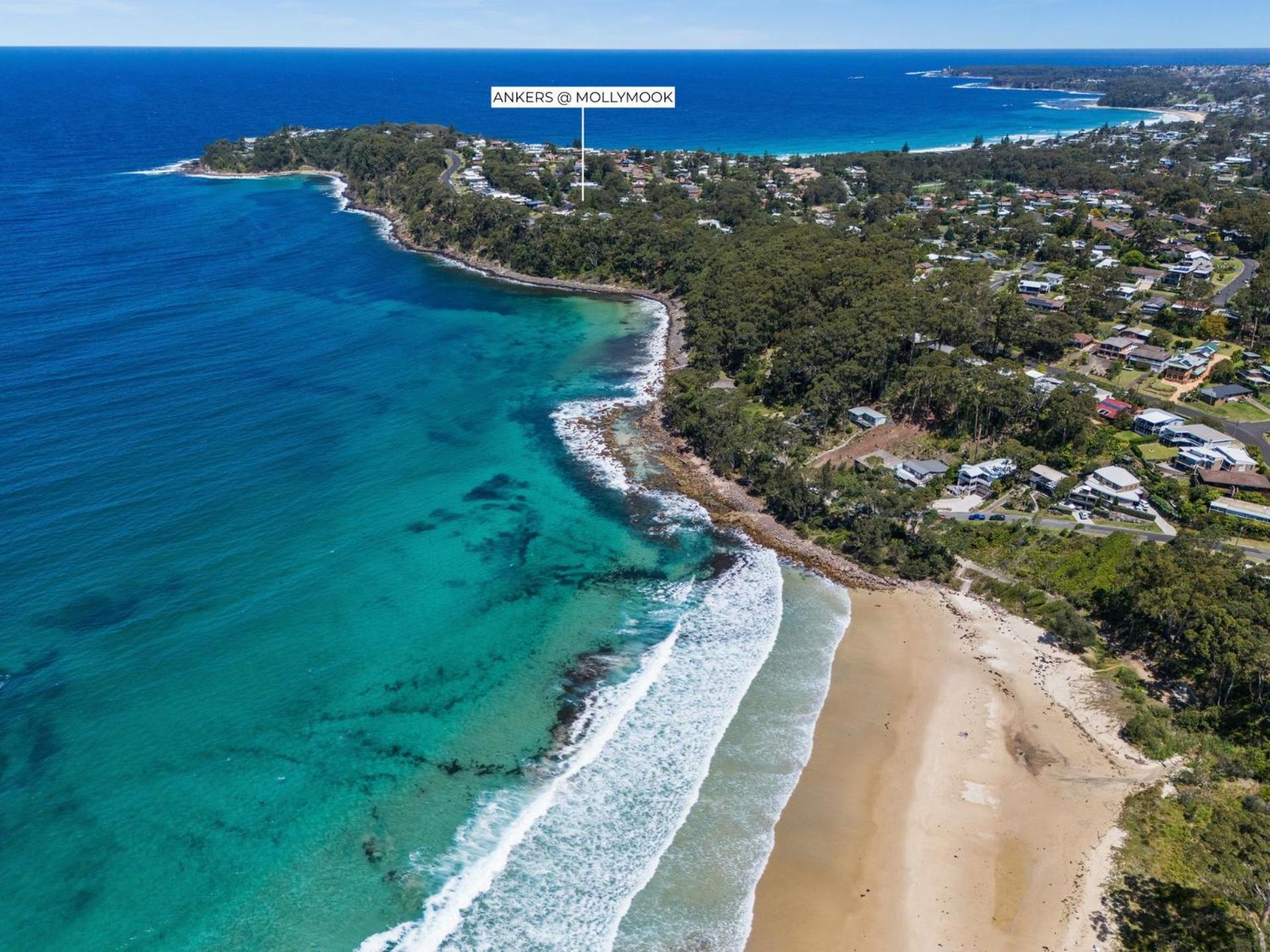 Вілла Ankers At Mollymook Narrawallee Екстер'єр фото